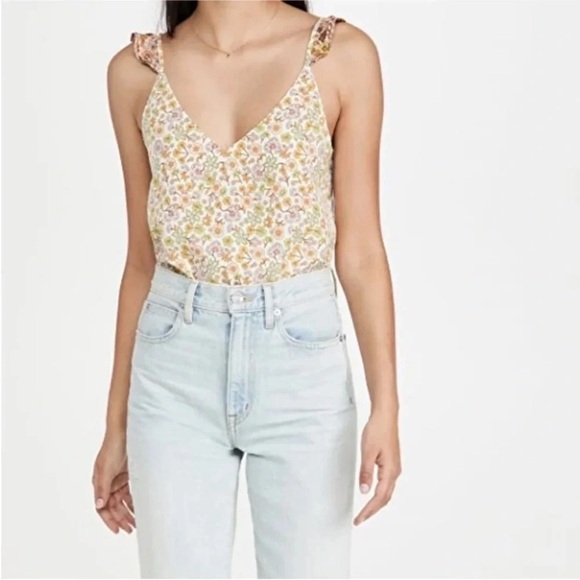 SCOTCH & SODA Maison Scotch Floral Print Camisole Top – Size S - Picture 7 of 15